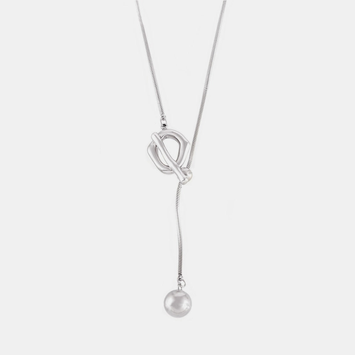 Stainless Steel Bead Necklace Uncommon Things