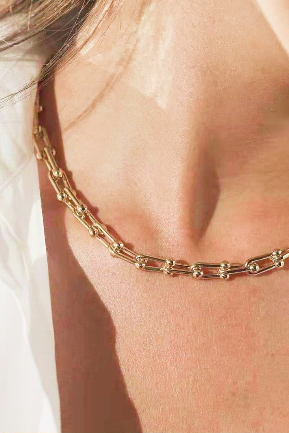 Stainless Steel U-Shape Chain Necklace Uncommon Things