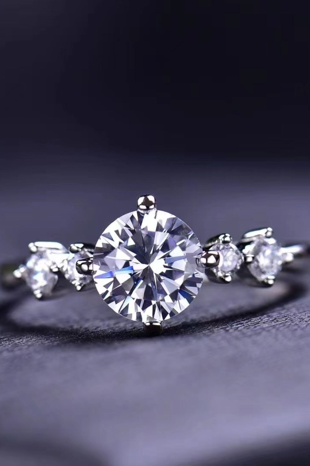 Something To See 1 Carat Moissanite Ring Uncommon Things