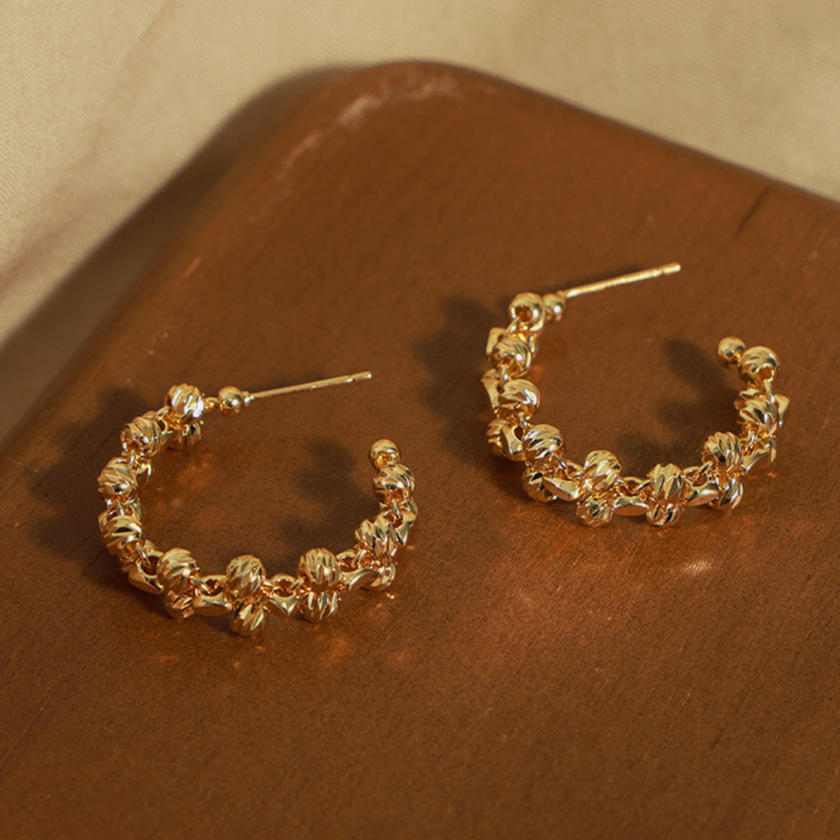 Titanium Steel C-Hoop Earrings Uncommon Things