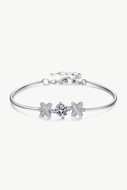 Adored Happy State of Mind 1 Carat Moissanite Bracelet Uncommon Things