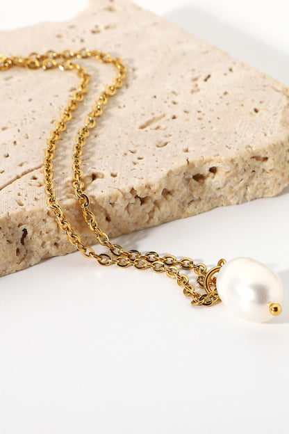 Freshwater Pearl Pendant Necklace Uncommon Things