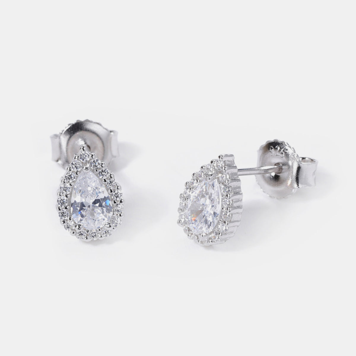 Zircon Teardrop Shape Earrings Uncommon Things