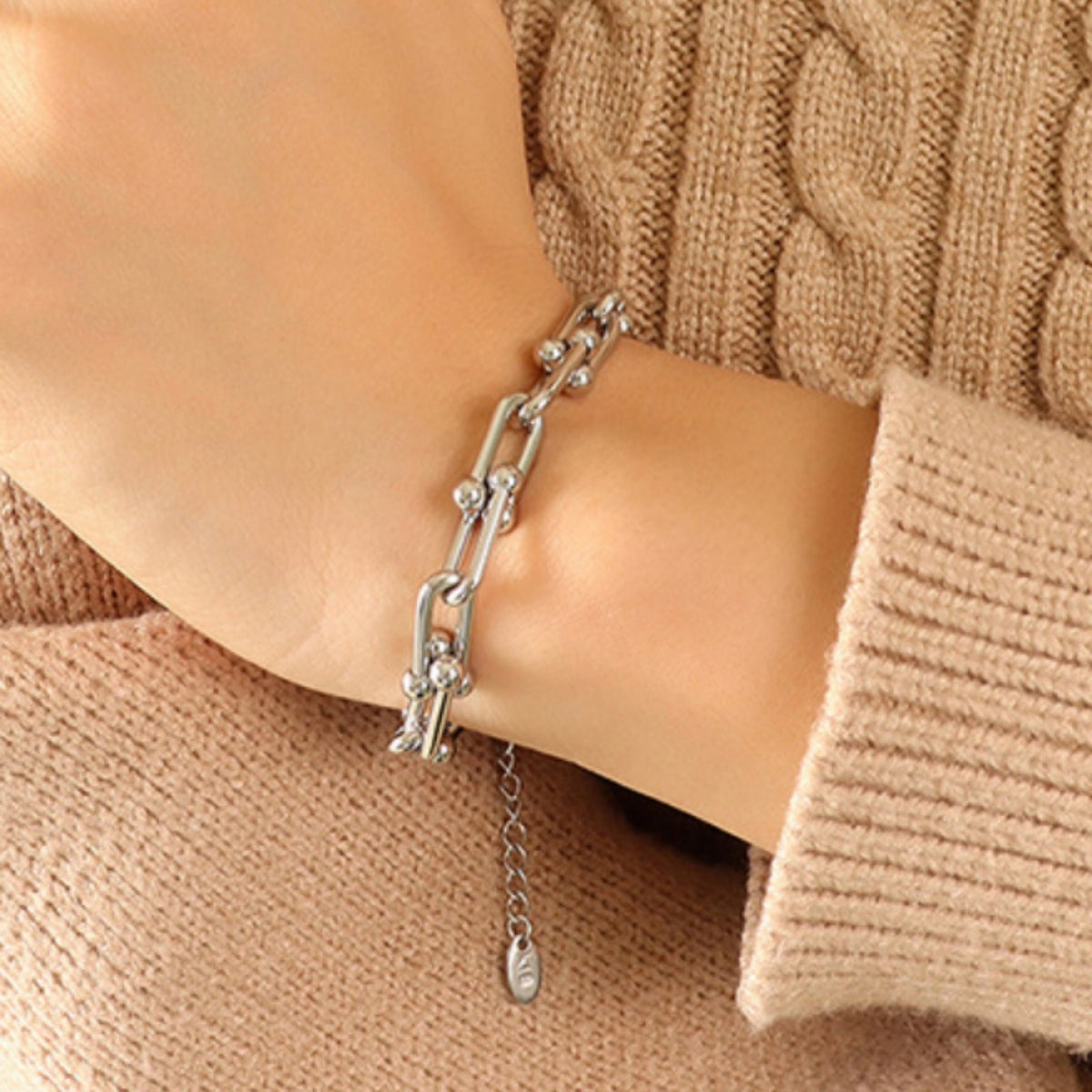 Chunky Chain Titanium Steel Bracelet Uncommon Things