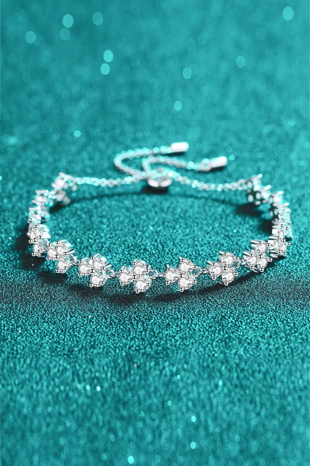 Adjustable Moissanite Bracelet Uncommon Things