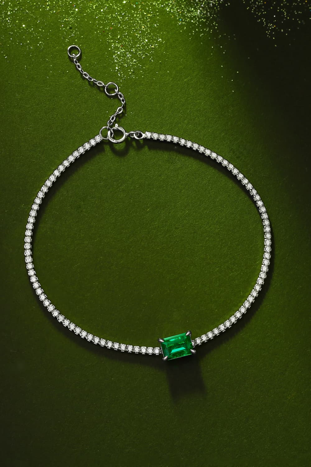 Lab-Grown Emerald Bracelet Uncommon Things