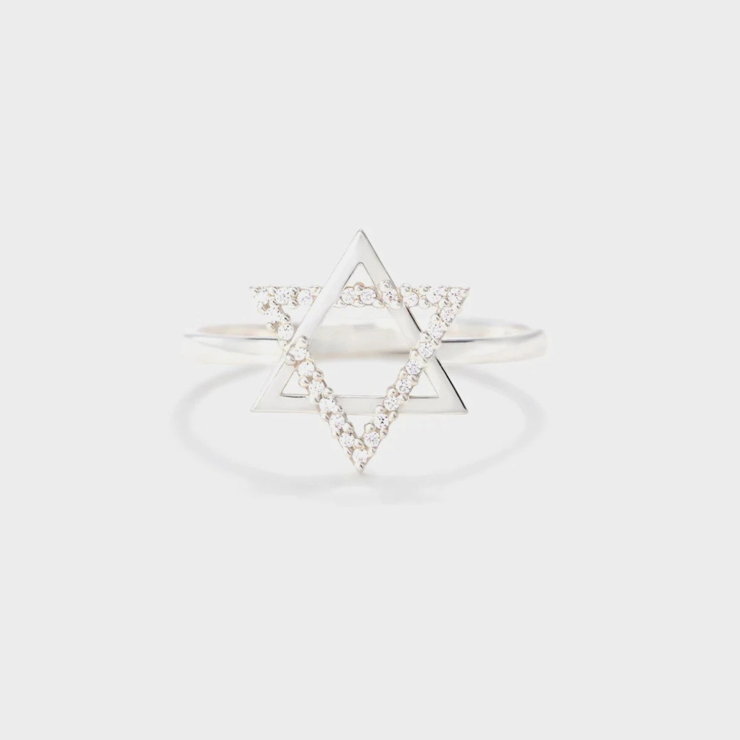 Zircon Hexagram Ring Uncommon Things