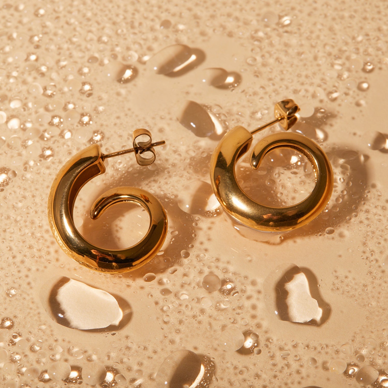 18K Gold-Plated Stainless Steel Earrings Uncommon Things