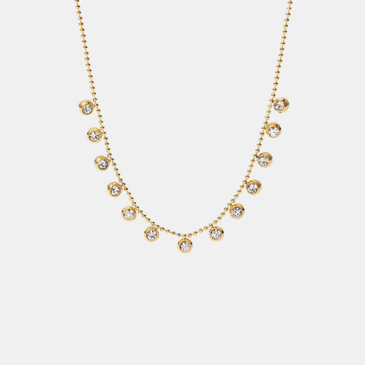 Zircon 18K Gold-Plated Necklace Uncommon Things