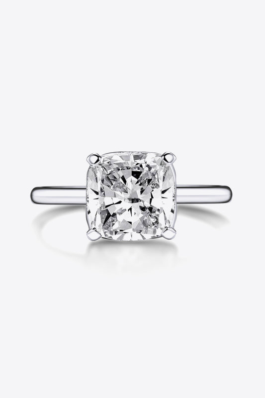 3.5 Carat Zircon 4-Prong Ring Uncommon Things