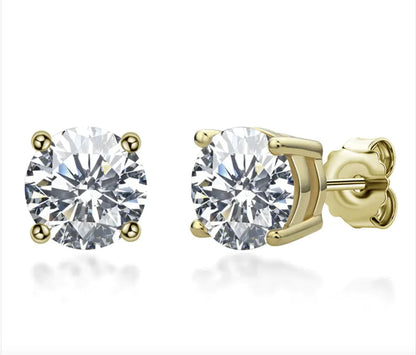 Moissanite Stud Earrings Uncommon Things