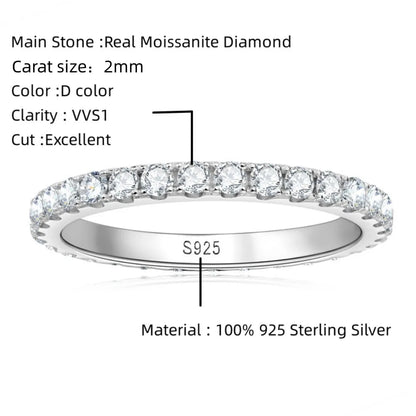 Moissanite Row Rings Uncommon Things