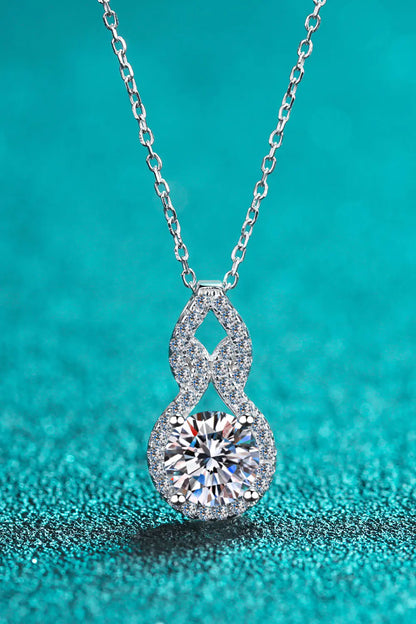 Elegant Moissanite Solitaire Necklace Uncommon Things