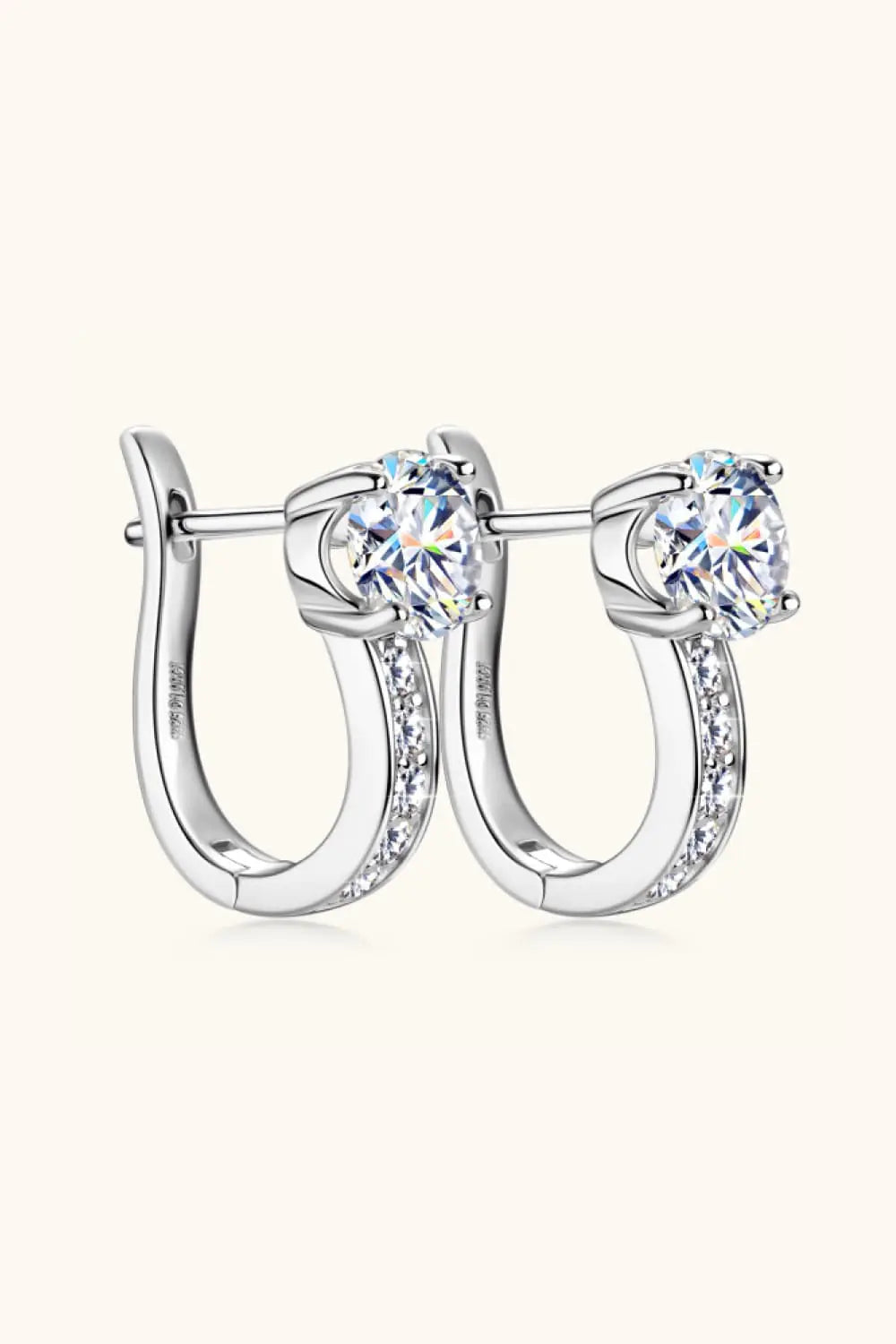 Stud Moissanite Earrings Uncommon Things