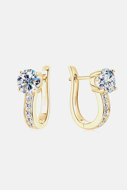 Stud Moissanite Earrings Uncommon Things