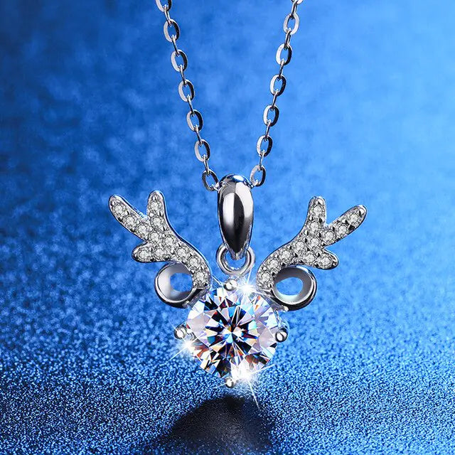 Moissanite Diamond Necklace Uncommon Things