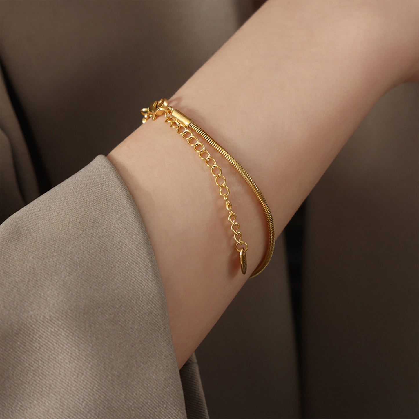 Gold-Plated Minimalist Bracelet Uncommon Things