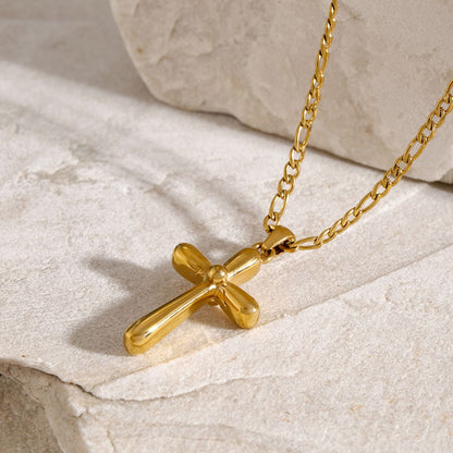 Stainless Steel Cross Necklace Uncommon Things