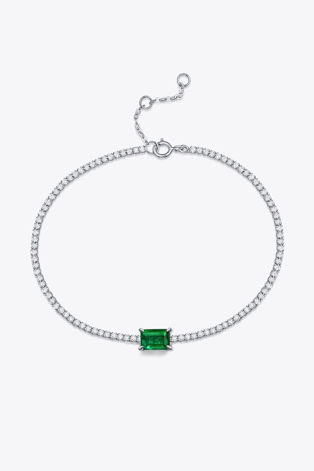 Lab-Grown Emerald Bracelet Uncommon Things