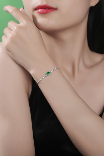 Lab-Grown Emerald Bracelet Uncommon Things