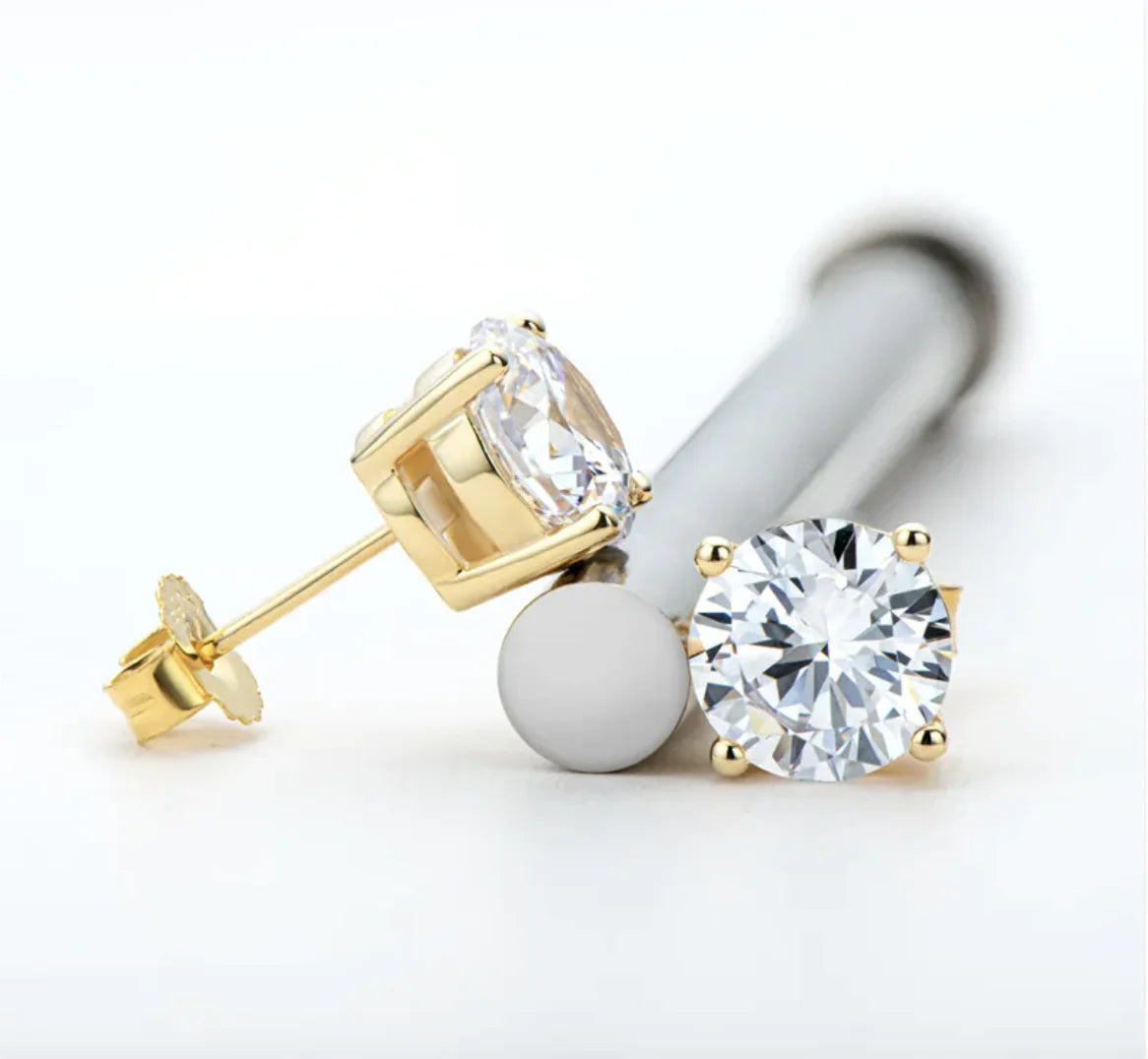 Moissanite Stud Earrings Uncommon Things