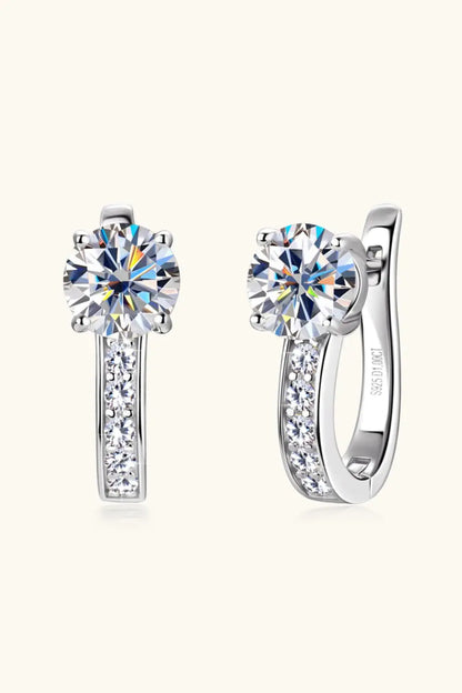 Stud Moissanite Earrings Uncommon Things