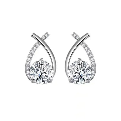 Stud Moissanite Earrings Uncommon Things