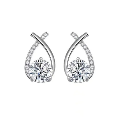 Stud Moissanite Earrings Uncommon Things