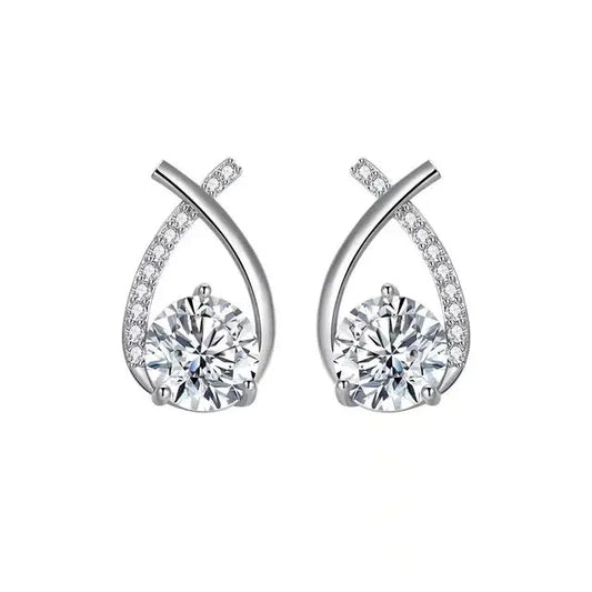 Stud Moissanite Earrings Uncommon Things